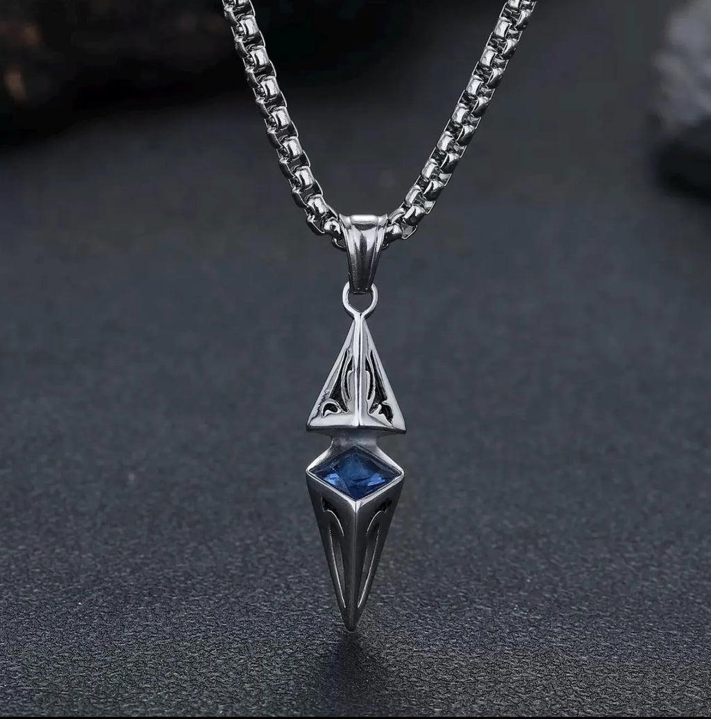 Y2K Cybercore Minimalist Titanium Steel Chain for Men