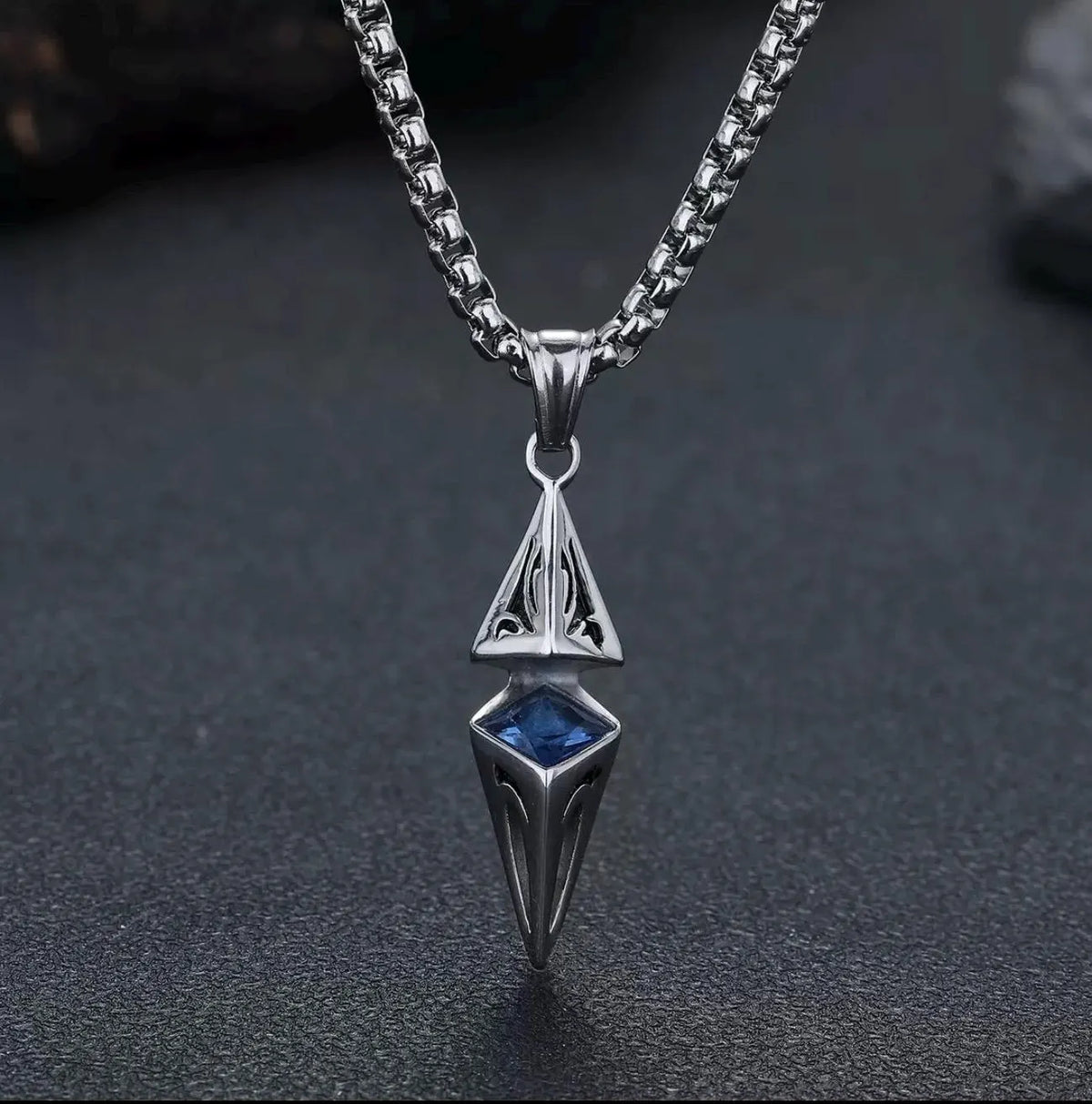 Y2K Cybercore Minimalist Titanium Steel Chain for Men
